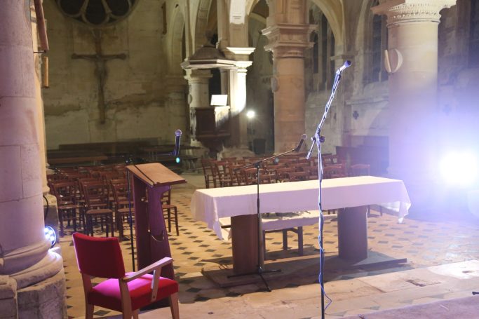 Chorale d'une église et messe